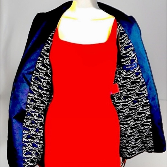 Authentic Vintage 1996 Gucci Black Safari Blazer - Picture 3 of 8